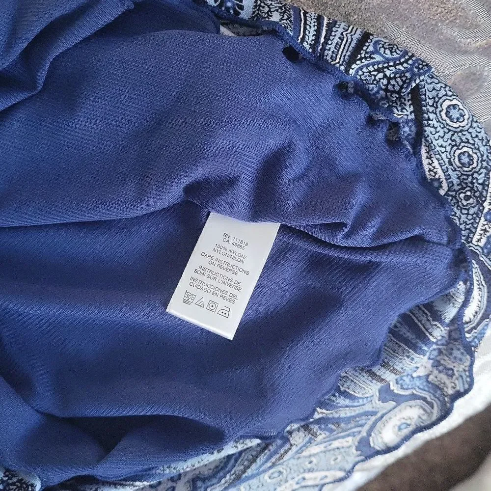 Michael Kors Paisley V-Neck top